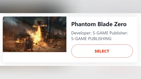 Chinesisches Wuxia-Epos Phantom Blade Zero erhält Golden-Joystick-Nominierung als Spiel des Jahres